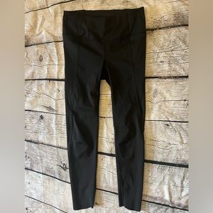 Athleta Velocity Stash Pocket 7/8 Tight Black XXS